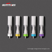 Ocitytimes BC06 1.0ml Glass Tank Atomizer Full Ceramic E cigarette CBD Oil Cartridge Vaporizer